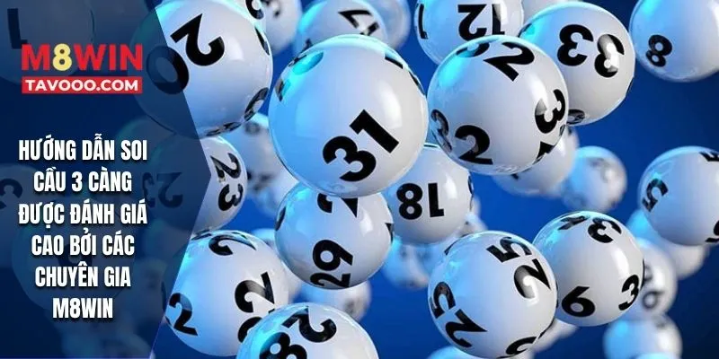 Hướng dẫn soi cầu 3 càng được đánh giá cao bởi các chuyên gia M8WIN